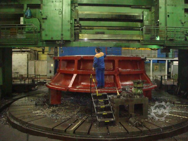 TITAN SC16.000 | Ø16.000mm | 400T | 6m Ύψος | Άξονας C | CNC | Τεράστιο Κάθετο Τόρνος (VTL) TITAN SC16.000