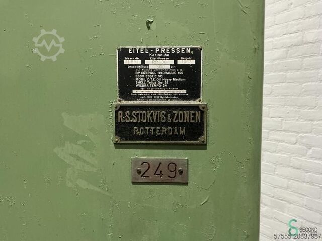 Hydraulic presses Eitel RP 100 1967 Eitel RP 100