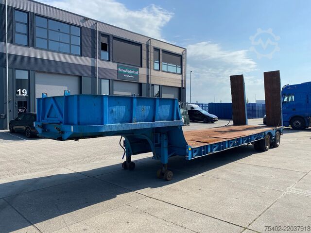 Félig alacsony rakodó Fruehauf / Hydraulic Ramps / 32 Ton