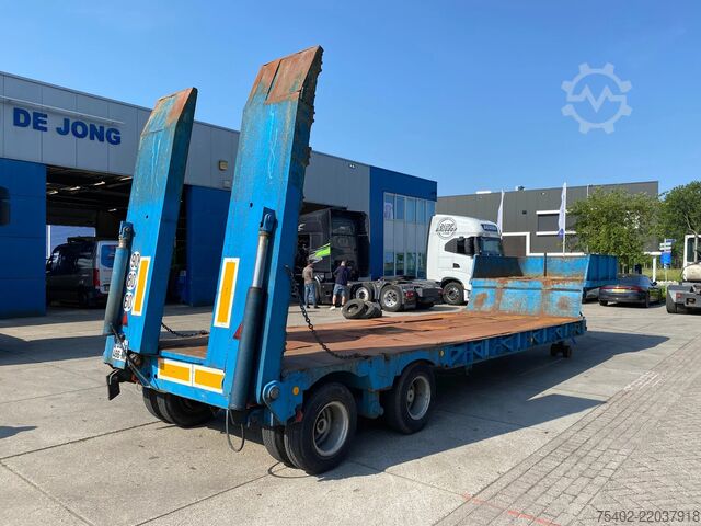 Félig alacsony rakodó Fruehauf / Hydraulic Ramps / 32 Ton