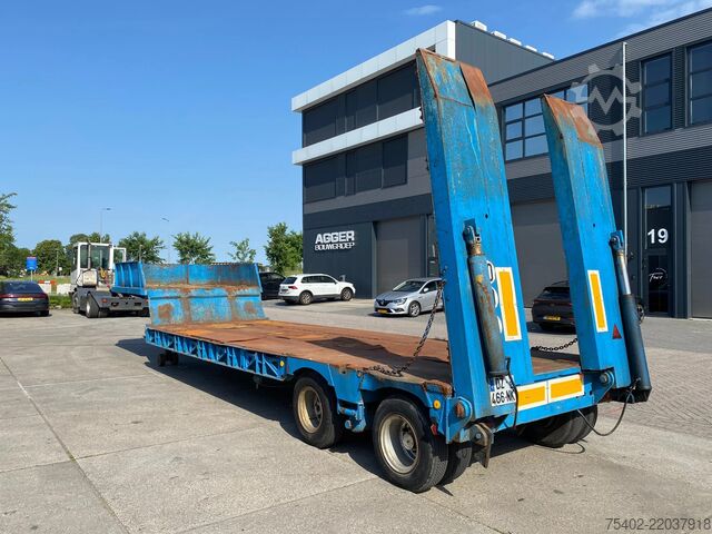 Félig alacsony rakodó Fruehauf / Hydraulic Ramps / 32 Ton