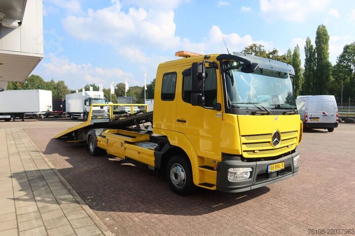 Veículo de recuperação Mercedes-Benz Atego 1221 L Takelwagen 6 persoons