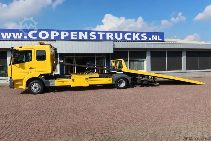 Veículo de recuperação Mercedes-Benz Atego 1221 L Takelwagen 6 persoons