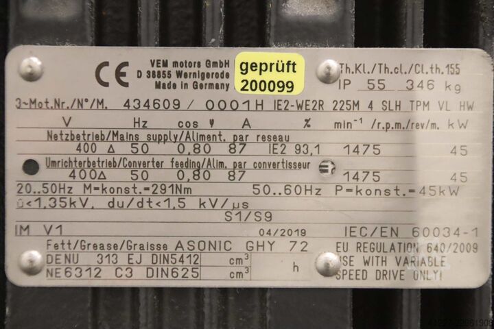 Hammarverk 45 kW WIPA WPZ 750-45