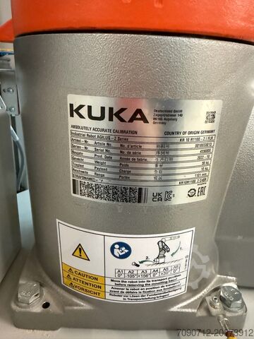 Industrial robot KUKA KRC4 KR10 R1100-2 / FLR