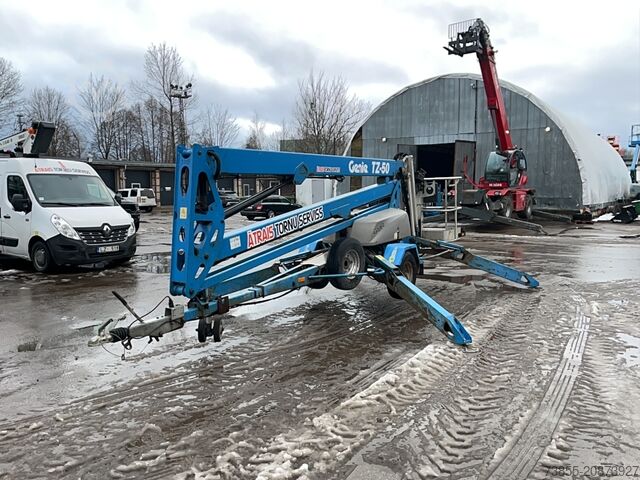 Trailer-Mounted Boom Lift Genie TZ-50 DC w/Drive (17m)