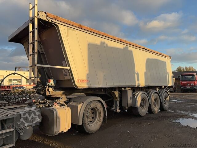 Tipper Semi-trailer Kempf 3-axle aluminium tipper semi-trailer