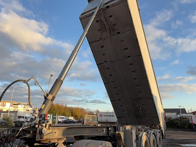 Tipper Semi-trailer Kempf 3-axle aluminium tipper semi-trailer