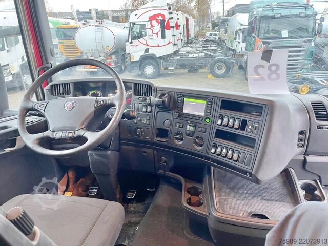 Πλαίσιο με καμπίνα Scania R580 V8 6x4, RETARDER, 614915 km FULL SPRING!  ...