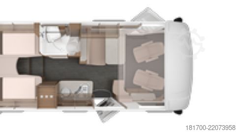 Integriertes Wohnmobil Knaus L!VE I 650 MEG *bis 5 Tage*Probewohnen