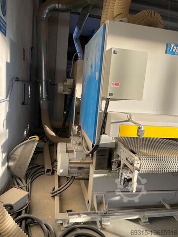 Driedelige schuurstraat voor balken Tagliabue TAG22CF-800 SUP D.