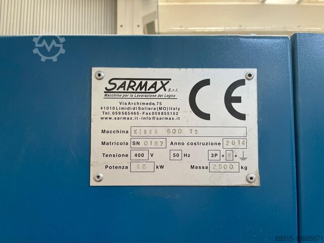 Egyoldalas csiszológép SARMAX KIOWA 600 TS