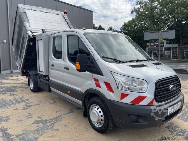Camion benne Ford Transit Kipper aus 1.Hand+Klima+AHK+EU5