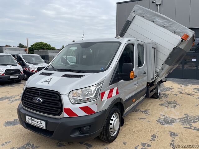 Camion benne Ford Transit Kipper aus 1.Hand+Klima+AHK+EU5