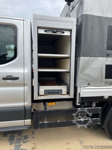 Camion benne Ford Transit Kipper aus 1.Hand+Klima+AHK+EU5