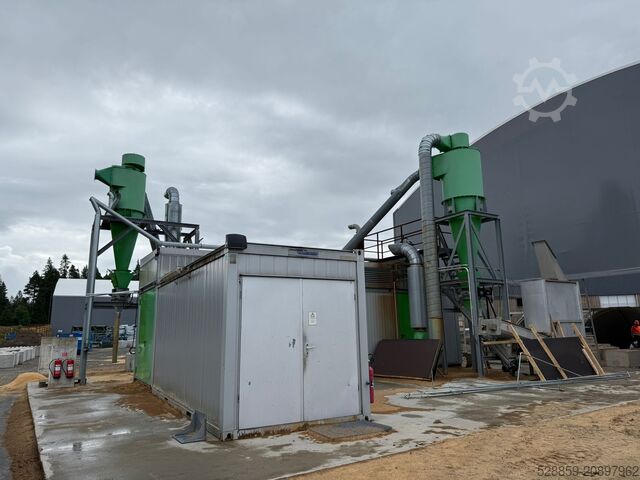 Produktionslinje för pellets