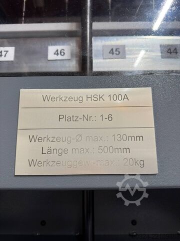 CNC horizontaal bewerkingscentrum - 5 assen HANDTMANN / BAVIUS HBZ Trunnion 120