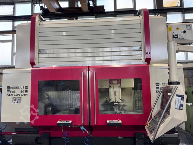 CNC-bewerkingscentrum 5 assen HEDELIUS RS 80 Magnum