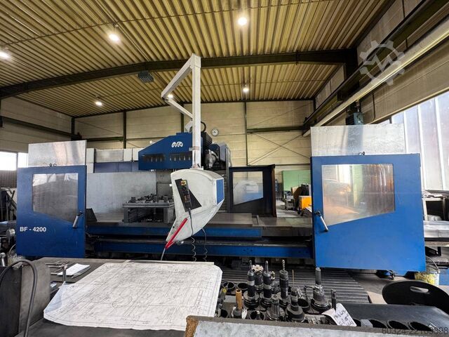CNC bedfreesmachine MTE BF 4200