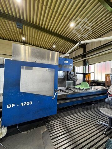 CNC bedfreesmachine MTE BF 4200