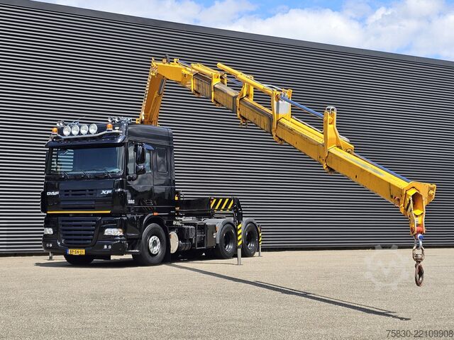 Standaard-SZM DAF XF 430 6x2 / HIAB 280-5 CRANE - KRAN / REMOTE
