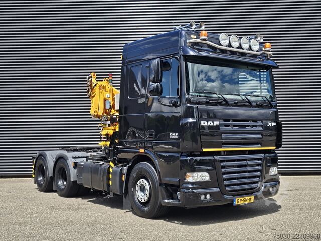 Standaard-SZM DAF XF 430 6x2 / HIAB 280-5 CRANE - KRAN / REMOTE