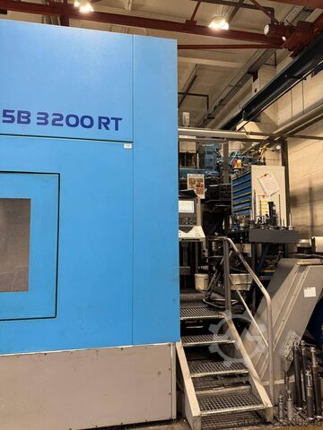CNC - 5 tengelyes megmunkáló központ AUERBACH IA 5B 3200 RT