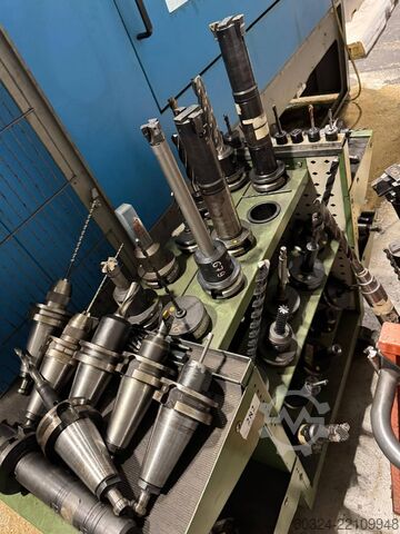 CNC - 5 tengelyes megmunkáló központ AUERBACH IA 5B 3200 RT