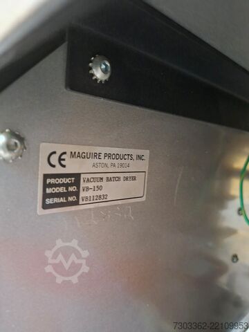 Στεγνωτήρια πλαστικών Maguire LPD / VB-150 Maguire PD1HE4 / LPD2HE4 / VB-150 / VBD-150