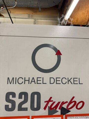 CNC szerszámköszörűgép MICHAEL DECKEL S20 Turbo