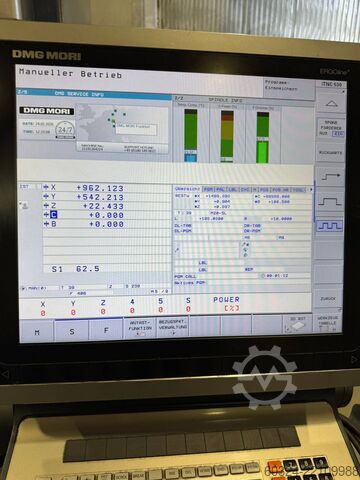 CNC-bearbejdningscenter - 5 akser DMG MORI DMF 360-11