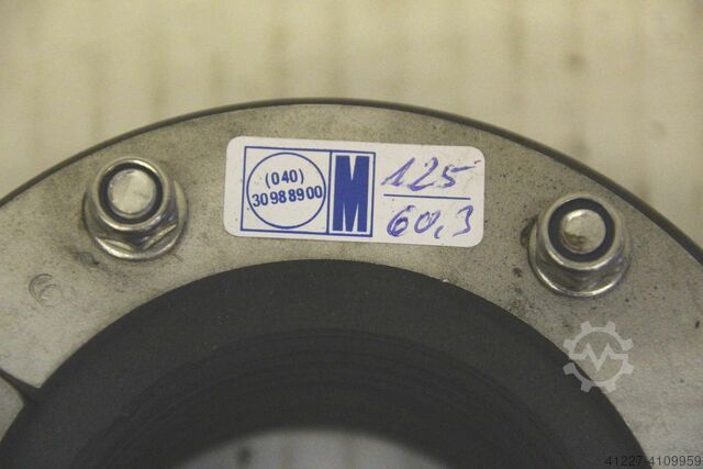 Jastučići za zaptačenje cevi Edelstahl Ø 125 / 60,3 mm