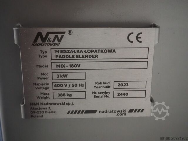 Vakuová míchačka N&N MIX-180V