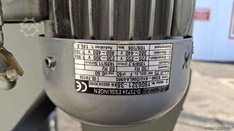 Sistema de tratamiento de emulsión, filtro de emulsión KNOLL VRF 450/2100 R