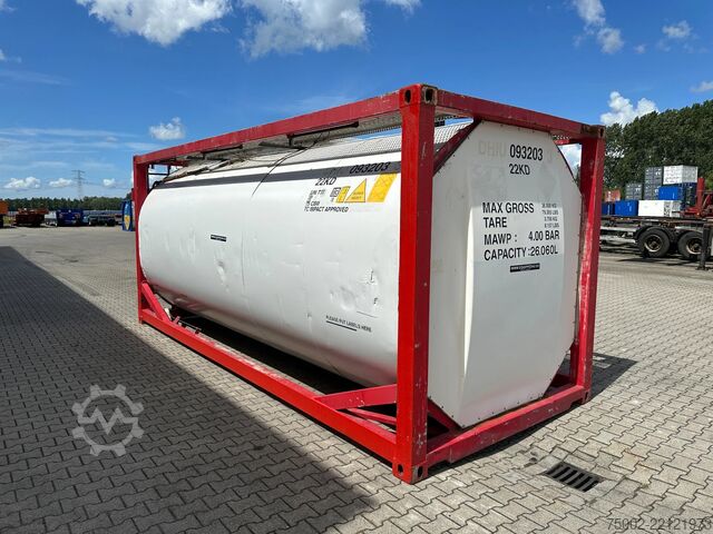 Tankcontainer Consani 20FT ISO / 26.060L / 1-COMP. / UN PORTABLE / T1...