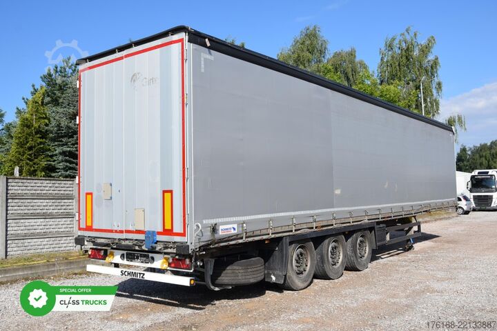 öppen semitrailer med kapell SCHMITZ CARGOBULL SCS24/L