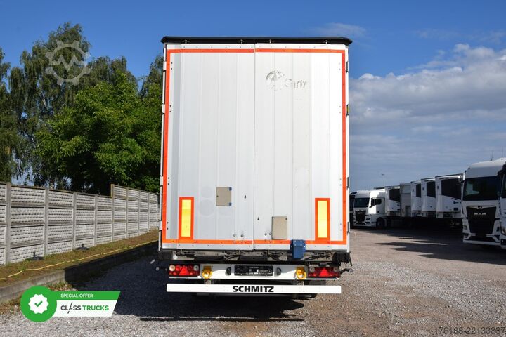 öppen semitrailer med kapell SCHMITZ CARGOBULL SCS24/L