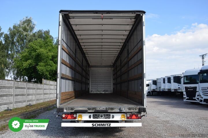 öppen semitrailer med kapell SCHMITZ CARGOBULL SCS24/L