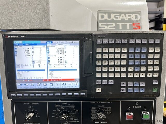 CNC-draaibank met dubbele spil en dubbele Y-as Dugard CY2 – 52MB