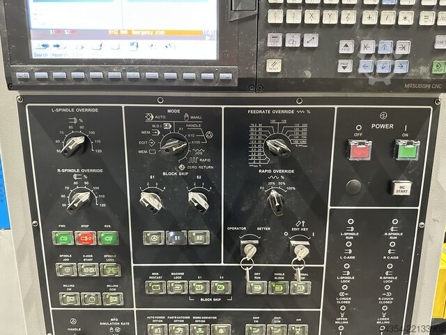 CNC-draaibank met dubbele spil en dubbele Y-as Dugard CY2 – 52MB