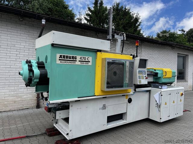 Mașină de turnat prin injecție Arburg 470C-1500-800 (257)