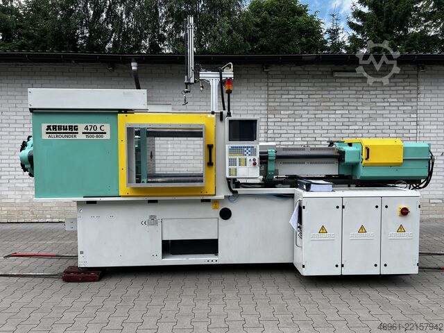 Mașină de turnat prin injecție Arburg 470C-1500-800 (257)