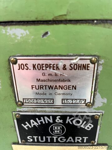 Fresadora de engranajes Koepfer 150