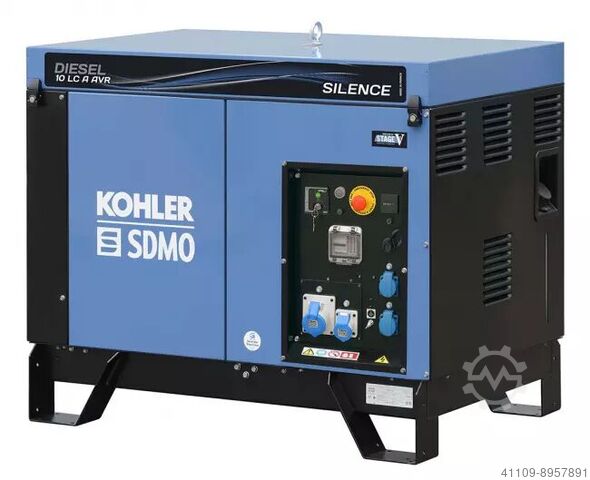 Stroomgenerator SDMO DIESEL 10 LC A SILENCE AVR C5