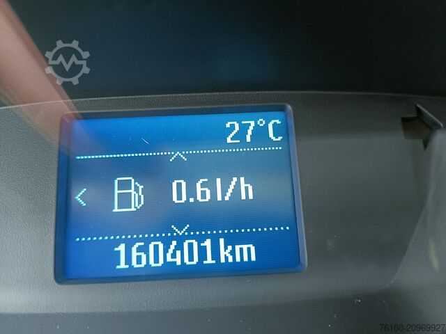 Furgon box, motor înlocuit Ford Transit