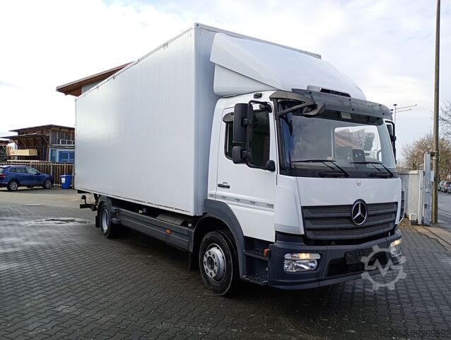 Skříňová nástavba Mercedes-Benz Atego 1224 Koffer 3-Sitzer 6-Zylinder LBW AHK (50)
