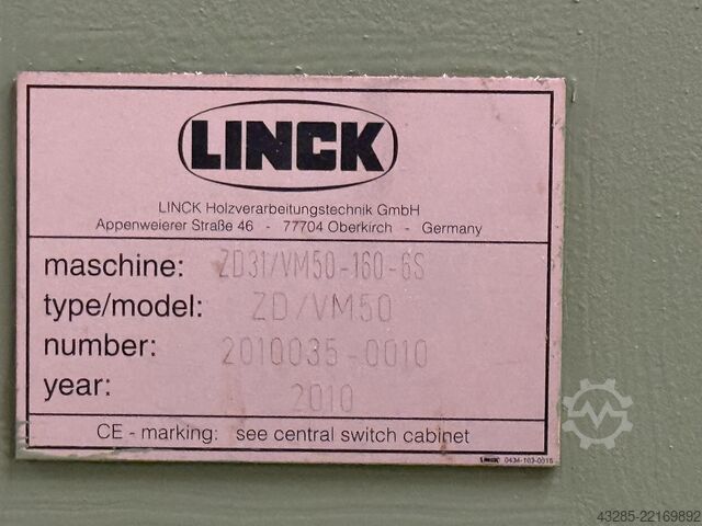 Kompletny tartak (stacjonarny) Linck VM50,V30, VS66