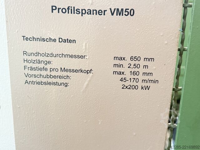 Kompletny tartak (stacjonarny) Linck VM50,V30, VS66
