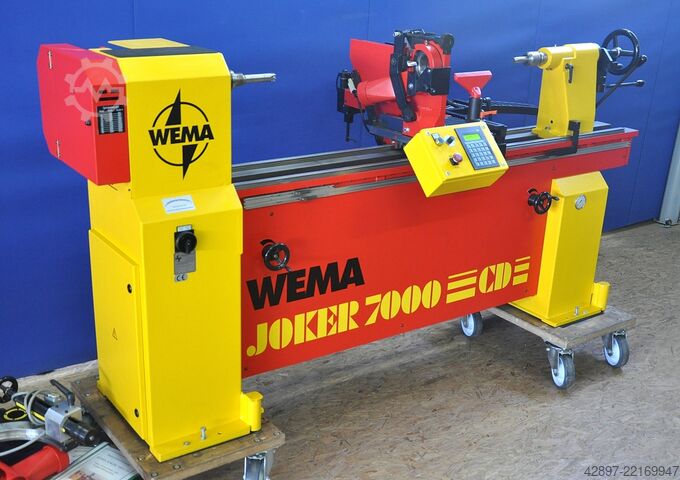 Torno copiador con fresadora para ranurado WEMA Joker 7000 CD
