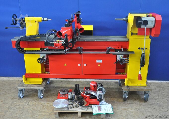 Torno copiador con fresadora para ranurado WEMA Joker 7000 CD